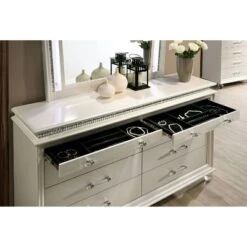 2pc Granite Nightstand And Dresser Set Pearl White - HOMES: Inside + Out 12 2pc Granite Nightstand And Dresser Set Pearl White - HOMES: Inside + Out -Inside out home GUEST 000b548c 23ed 417f 8124 e6cf5ab5d13b