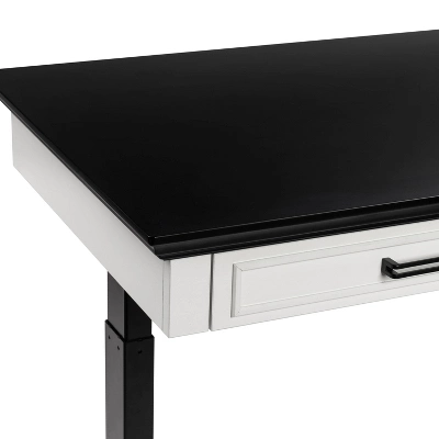 47" Losondo Transitional Height Adjustable Desk With USB Ports - HOMES: Inside + Out 11 47" Losondo Transitional Height Adjustable Desk With USB Ports - HOMES: Inside + Out - Image 11