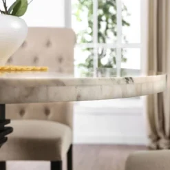 5pc Buckley Dining Set Beige - HOMES: Inside + Out 22 5pc Buckley Dining Set Beige - HOMES: Inside + Out -Inside out home GUEST 052a0bca fa30 4eab 8ee4 8c8879ac89e0