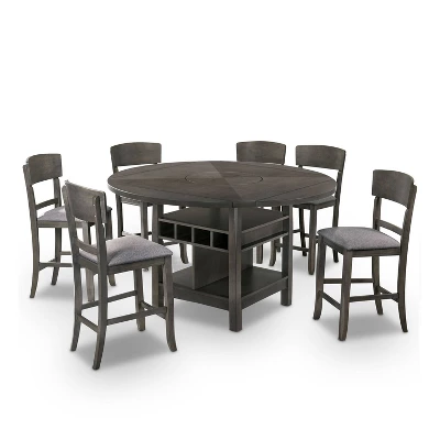 7pc Summerland Transitional Counter Height Dining Set - HOMES: Inside + Out 10 7pc Summerland Transitional Counter Height Dining Set - HOMES: Inside + Out - Image 10
