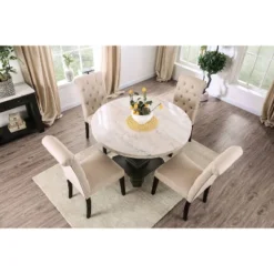 5pc Buckley Dining Set Beige - HOMES: Inside + Out 15 5pc Buckley Dining Set Beige - HOMES: Inside + Out -Inside out home GUEST 07082783 70ab 450c b1e8 e14fa12433d2