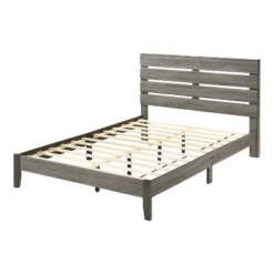 Derries Slatted Platform Bed Gray - HOMES: Inside + Out 9 Derries Slatted Platform Bed Gray - HOMES: Inside + Out -Inside out home GUEST 073de2dd 194f 4e7c b0c5 72611f997f50