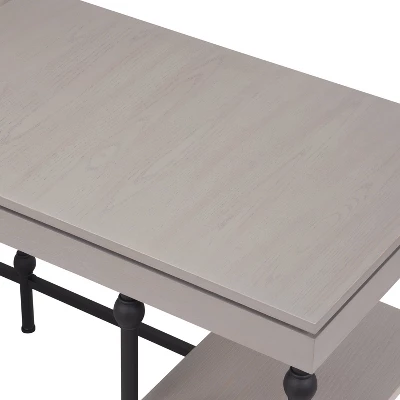 59" Gulnora L Shaped Desk With USB Power Ports - HOMES: Inside + Out 5 59" Gulnora L Shaped Desk With USB Power Ports - HOMES: Inside + Out - Image 5
