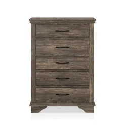 Jacobia 5 Drawer Chest Gray - HOMES: Inside + Out -Inside out home GUEST 0af7f961 05b4 48c0 a580 0b3e535636fe