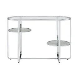 Calloun Glam 2 Shelf Sofa Table Chrome - HOMES: Inside + Out 8 Calloun Glam 2 Shelf Sofa Table Chrome - HOMES: Inside + Out -Inside out home GUEST 0e4d6f03 b810 4ccd b20b 94eea046a555