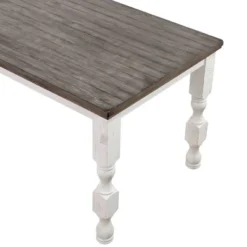 7pc Cambrien Rustic Farmhouse Counter Height Dining Set Antique White/Gray - HOMES: Inside + Out 9 7pc Cambrien Rustic Farmhouse Counter Height Dining Set Antique White/Gray - HOMES: Inside + Out -Inside out home GUEST 0e7bdaf2 7ea6 4a05 bf00 d1d90f050cb1