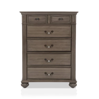 6pc Pennings Traditional Bedroom Set Gray - HOMES: Inside + Out 17 6pc Pennings Traditional Bedroom Set Gray - HOMES: Inside + Out - Image 17