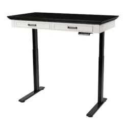 47" Losondo Transitional Height Adjustable Desk With USB Ports - HOMES: Inside + Out 19 47" Losondo Transitional Height Adjustable Desk With USB Ports - HOMES: Inside + Out -Inside out home GUEST 12edf121 be62 4692 874d 3b514c7fc609