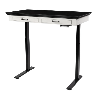 47" Losondo Transitional Height Adjustable Desk With USB Ports - HOMES: Inside + Out 5 47" Losondo Transitional Height Adjustable Desk With USB Ports - HOMES: Inside + Out - Image 5