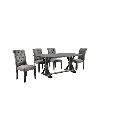 5pc Hepburn Dining Set - HOMES: Inside + Out 12 5pc Hepburn Dining Set - HOMES: Inside + Out - Image 12