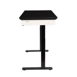 47" Losondo Transitional Height Adjustable Desk With USB Ports - HOMES: Inside + Out 21 47" Losondo Transitional Height Adjustable Desk With USB Ports - HOMES: Inside + Out -Inside out home GUEST 15bd9365 0607 4f50 9dd3 2106d2c4afa1