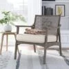 Aurelia Cane Back Accent Chair - HOMES: Inside + Out