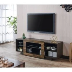 Dimanche TV Stand For TVs Up To 70" Dark Wenge - HOMES: Inside + Out 10 Dimanche TV Stand For TVs Up To 70" Dark Wenge - HOMES: Inside + Out -Inside out home GUEST 1a0c9698 0363 4e7d 8143 4ee85fcfa735