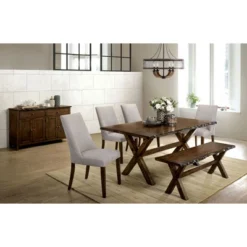 Kelley Rectangular Wood Dining Table Walnut - HOMES: Inside + Out -Inside out home GUEST 1d61582c 5f03 4799 96e3 2c6e39c77aff