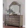 Pennings 9 Drawer Dresser With Mirror Gray - HOMES: Inside + Out