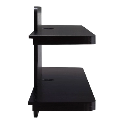 Mater 2 Tiers Open Shelves Floating Console Fits Tv's Up To 65" - HOMES: Inside + Out 3 Mater 2 Tiers Open Shelves Floating Console Fits Tv's Up To 65" - HOMES: Inside + Out - Image 3