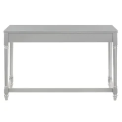 2pc Singger Writing Desk With Chair Gray - HOMES: Inside + Out 14 2pc Singger Writing Desk With Chair Gray - HOMES: Inside + Out -Inside out home GUEST 1fa610cb 84fc 4d7d a35e 120be3f04011