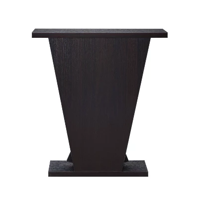 Nebra 3 Shelf Console Table Espresso - HOMES: Inside + Out 3 Nebra 3 Shelf Console Table Espresso - HOMES: Inside + Out - Image 3