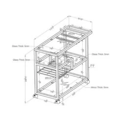 Kayla Cart Chrome - HOMES: Inside + Out 7 Kayla Cart Chrome - HOMES: Inside + Out -Inside out home GUEST 2094c738 4b06 4412 b3d3 46c1497b7ff4