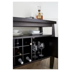 Angla Modern Bold Curved Dining Buffet Espresso - HOMES: Inside + Out 6 Angla Modern Bold Curved Dining Buffet Espresso - HOMES: Inside + Out -Inside out home GUEST 21511cc0 db20 4ea6 a329 ed5acdd63413