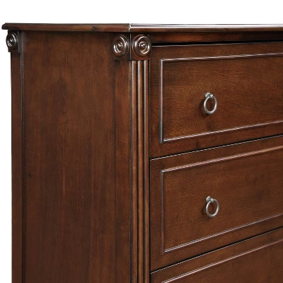 Latimer Traditional 6 Drawers Dresser - HOMES: Inside + Out 8 Latimer Traditional 6 Drawers Dresser - HOMES: Inside + Out - Image 8