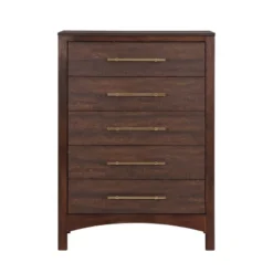 Melonnes 5 Drawer Chest Walnut - HOMES: Inside + Out 10 Melonnes 5 Drawer Chest Walnut - HOMES: Inside + Out -Inside out home GUEST 240c4cf6 d7b0 490e 9d89 a51b00f73d9a