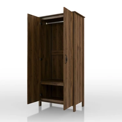 Andreasson Wardrobe Closet Distressed Walnut - HOMES: Inside + Out 9 Andreasson Wardrobe Closet Distressed Walnut - HOMES: Inside + Out - Image 9