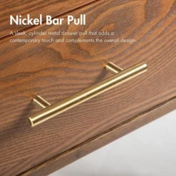 HOMES: Inside + Out 3pc Queen Riverstone Mid-Century Modern Boucle Bedroom Set With 2 Nightstands Walnut -Inside out home GUEST 24bf742b b84c 4e21 a404 9808351dc356