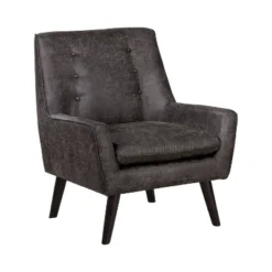 Center Button Tufted Accent Chair - HOMES: Inside + Out 7 Center Button Tufted Accent Chair - HOMES: Inside + Out -Inside out home GUEST 26d75745 73f3 4064 a402 625deadb9f9b