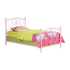 HOMES: Inside + Out Twin Allen Kids' Metal Bed - IoHOMES -Inside out home GUEST 26e4d6e3 bd8f 4dd5 9a19 6e27e78b5a8f