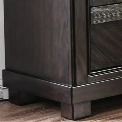 Vrolen 2 Drawer Nightstand Espresso - HOMES: Inside + Out 2 Vrolen 2 Drawer Nightstand Espresso - HOMES: Inside + Out - Image 2