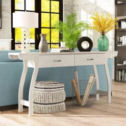 Haun 2 Drawer Console Table White Oak - HOMES: Inside + Out -Inside out home GUEST 2cfde3ec ba5c 4ddc b89e 0bdef2b734db