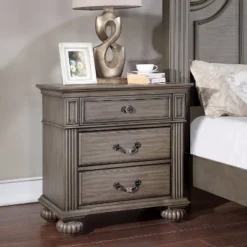6pc Pennings Traditional Bedroom Set Gray - HOMES: Inside + Out 22 6pc Pennings Traditional Bedroom Set Gray - HOMES: Inside + Out -Inside out home GUEST 2db4d0b4 8ead 44a8 9445 491af31c6494