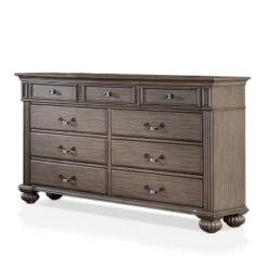 5pc Pennings Traditional Bedroom Set Gray - HOMES: Inside + Out -Inside out home GUEST 2f0b1728 6faf 4afd a57b 206f1495ed27