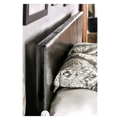 Frank Leatherette Upholstered Bed - HOMES: Inside + Out 4 Frank Leatherette Upholstered Bed - HOMES: Inside + Out - Image 4