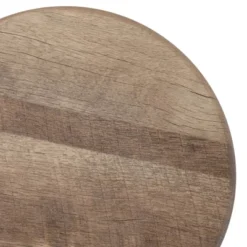 3pc Regalla Industrial Bar Height Dining Table Set Antique Black/Natural Tone - HOMES: Inside + Out -Inside out home GUEST 31d9abb6 af0a 4efd 8381 7383acad71bb