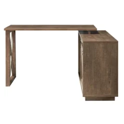 Sevyn Transitional L Shape Desk Walnut Oak - HOMES: Inside + Out 10 Sevyn Transitional L Shape Desk Walnut Oak - HOMES: Inside + Out -Inside out home GUEST 34cf79ff 8410 4792 a99b 95094f3cd9f6