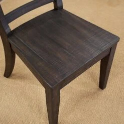 2pk Strasbourg Rustic Ladder Back Side Chairs - HOMES: Inside + Out -Inside out home GUEST 352f9b04 9e76 43a4 a09f 6e5fffa34847