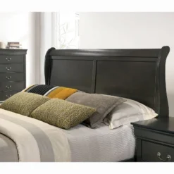 Sliver Sleigh Panel Bed - HOMES: Inside + Out -Inside out home GUEST 368d4eb7 8476 4449 8fb5 d80e85a589fc