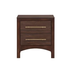 Melonnes Transitional 2 Drawer Nightstand Walnut - HOMES: Inside + Out 9 Melonnes Transitional 2 Drawer Nightstand Walnut - HOMES: Inside + Out -Inside out home GUEST 371d33e1 dcd3 42aa 9da5 4b14956142da