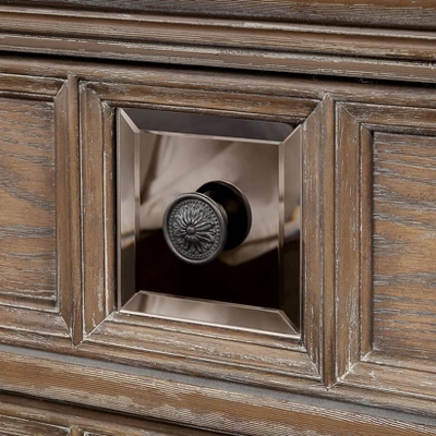 Lellen 9 Drawer Detailed Dresser Rustic Natural Tone - HOMES: Inside + Out 6 Lellen 9 Drawer Detailed Dresser Rustic Natural Tone - HOMES: Inside + Out - Image 6