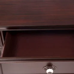 3pc California King Pennings Traditional Bed Set And Nightstand With Chest Dark Walnut - HOMES: Inside + Out 37 3pc California King Pennings Traditional Bed Set And Nightstand With Chest Dark Walnut - HOMES: Inside + Out -Inside out home GUEST 3a3a35d9 5159 495a 81d1 0fe239ccc231