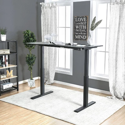 Baron Contemporary Adjustable Office Stand Up Table Large - HOMES: Inside + Out 1 Baron Contemporary Adjustable Office Stand Up Table Large - HOMES: Inside + Out