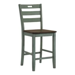 2pk Danforthe Ladder Back Counter Height Chairs - HOMES: Inside + Out -Inside out home GUEST 3d294606 5545 4593 87b4 a91e6ed9f07c