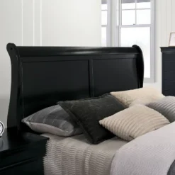 Sliver Sleigh Panel Bed - HOMES: Inside + Out -Inside out home GUEST 3f79e1b1 394f 4e59 8aac 58bc045c1be9