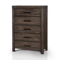 Simones Rustic 8 Drawer Dresser And Mirror Wire-Brushed Rustic Brown - HOMES: Inside + Out 5 Simones Rustic 8 Drawer Dresser And Mirror Wire-Brushed Rustic Brown - HOMES: Inside + Out -Inside out home GUEST 460e70f8 e8c5 4ab6 9efe b3e3862166de