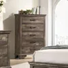 Jacobia 5 Drawer Chest Gray - HOMES: Inside + Out
