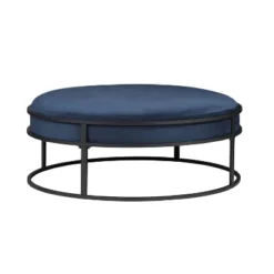 39.5" Greenbank Round Cushioned Ottoman - HOMES: Inside + Out -Inside out home GUEST 4a9406b0 a3f7 4ef2 83c4 2bd77c75cdc2