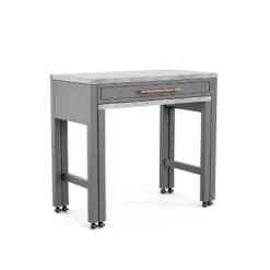 39" Gardenside Rectangle Nested Counter Height Dining Tables White/Light Gray - HOMES: Inside + Out -Inside out home GUEST 4abd6147 fa6a 4653 a314 2befed6a26cb