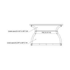 Persephone Console Table Black - HOMES: Inside + Out 5 Persephone Console Table Black - HOMES: Inside + Out -Inside out home GUEST 4c290077 ba60 48e2 bc1b c7fe0720d965